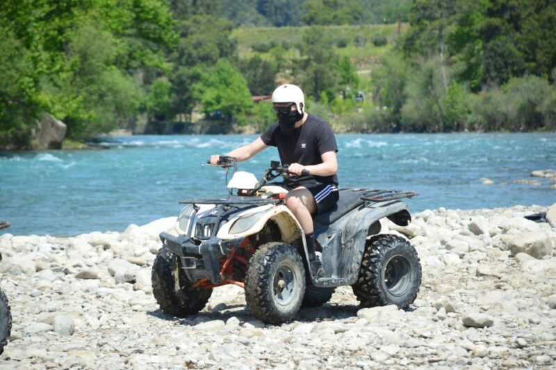 From Antalya: Fully Combo Zipline, Quad Safari,Rafting,Lunch - Rafting Down the Köprüçay River