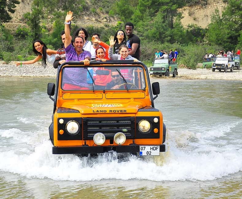 From Antalya: Jeep Safari Tour For All Ages - Enjoy a Playful Water Fight and Scenic Views