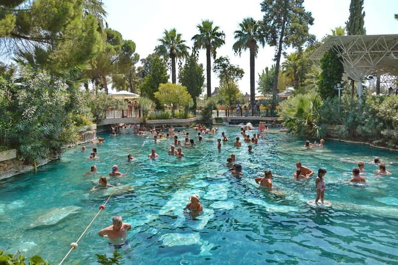 From Antalya or Kemer: Full-Day Pamukkale & Hierapolis Tour - The Cleopatra’s Pool: A Thermal Bath with Legends