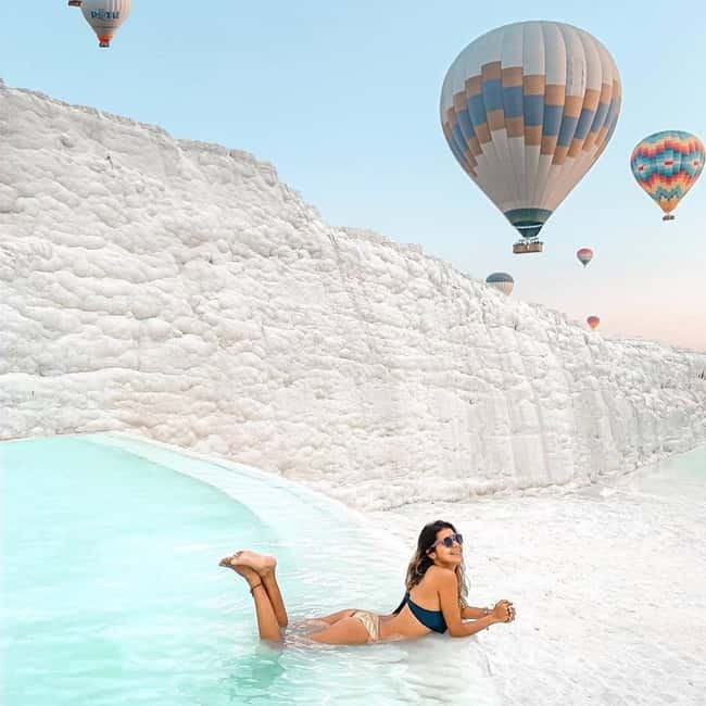 From Antalya: Pamukkale Hot Air Balloon Flight with Lunch - Key Points