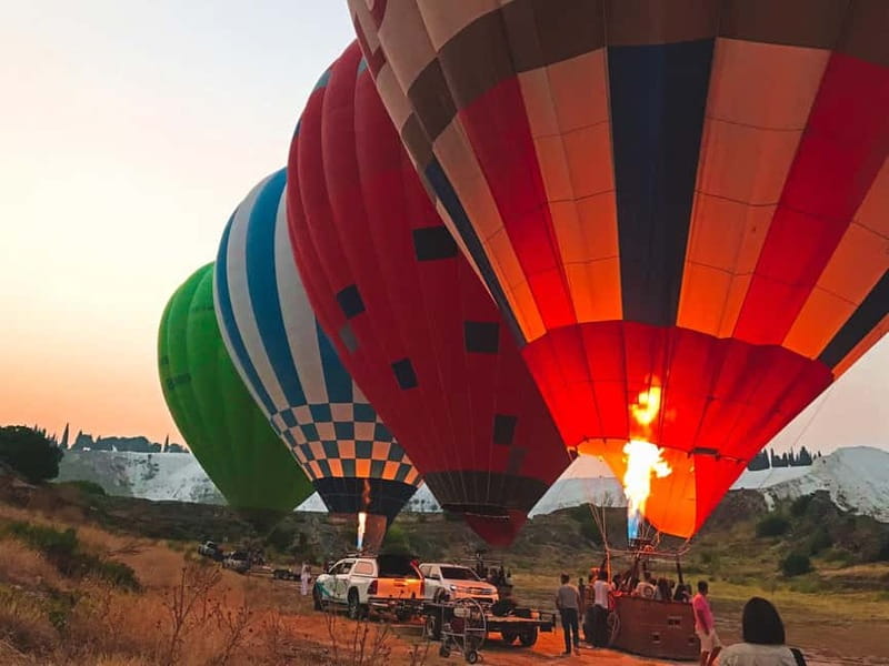 From Antalya: Pamukkale Hot Air Balloon Flight with Lunch - Comfortable Transfers and Expert Guides