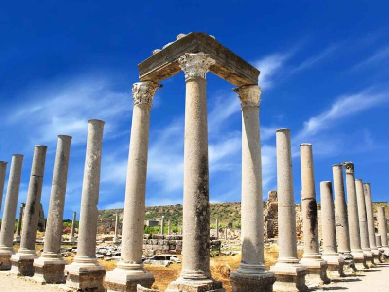 From Antalya: Roman Ancient Sites & Manavgat Waterfall Tour - From Antalya to the Roman Sites and Waterfalls