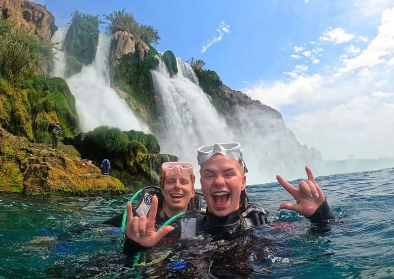 From Antalya: Scuba Diving Day Trip and Düden Waterfalls - The Scenic Sail Along Lara’s Coastline