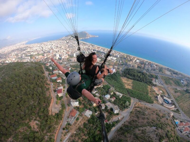 From Antalya/Side: Tandem Paragliding in Alanya - Key Points
