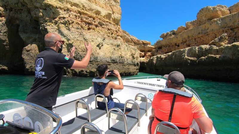 From Armação de Pêra: Benagil Caves and Beaches Boat Tour - The Experience of the Skipper and Guides