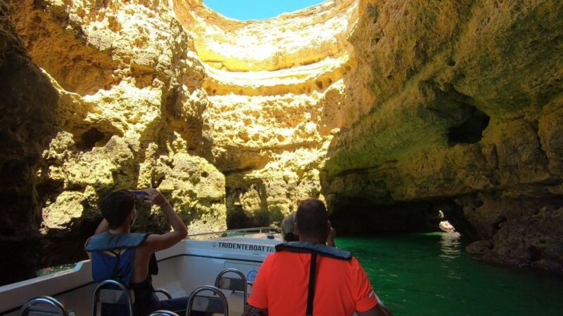 From Armação de Pêra: Benagil Caves and Beaches Boat Tour - The Stops and Highlights Along the Coast
