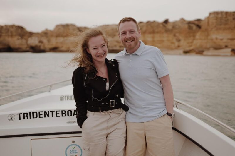 From Armação de Pêra: Private Benagil Caves Sunset Tour - Visiting Around 15 Secluded Beaches Accessible Only by Sea