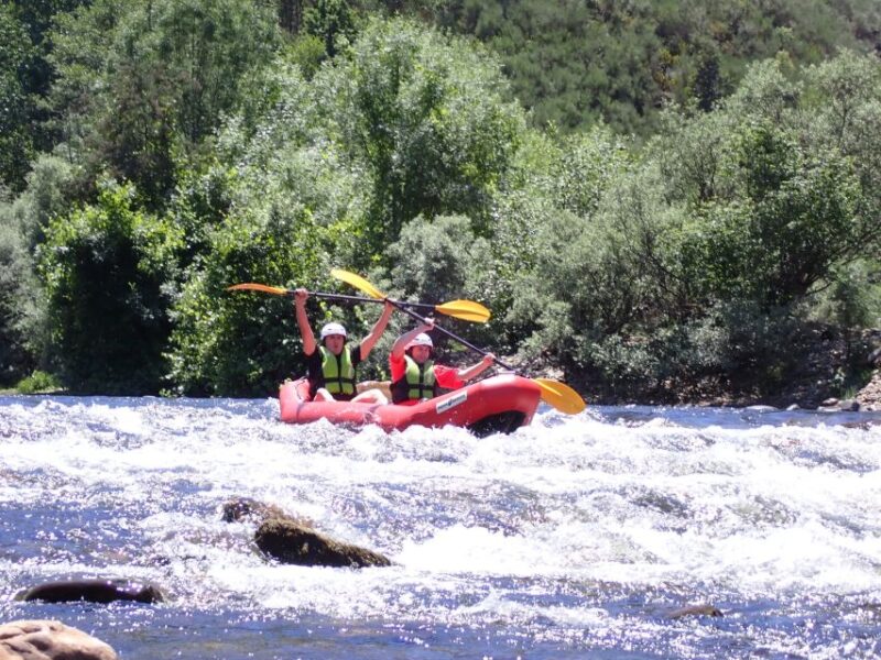 From Arouca: Cano-Rafting - Adventure Tour - Delicious Portuguese Lunch Options