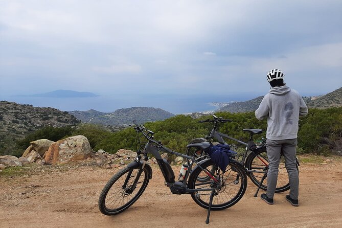 From Athens: Aegina Island E-bike & walking day tour - Biking Over Hills and Along Coasts: About 50km of Scenic Cycling