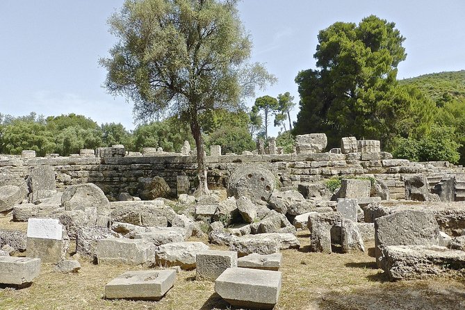 From Athens: Ancient Olympia and Corinth Canal all day Private Tour - Visiting Key Structures: Stadium, Temple of Zeus, and Hera