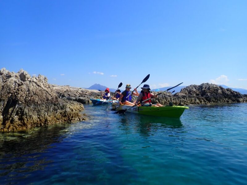 From Athens: Corinthian Gulf Guided Sea Kayaking Tour - X Beach: A Sea Access-only Paradise