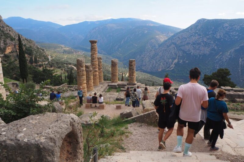 From Athens: Day Tour to Delphi - Visiting the Omphalos and the Ruins of the Sanctuary of Apollo