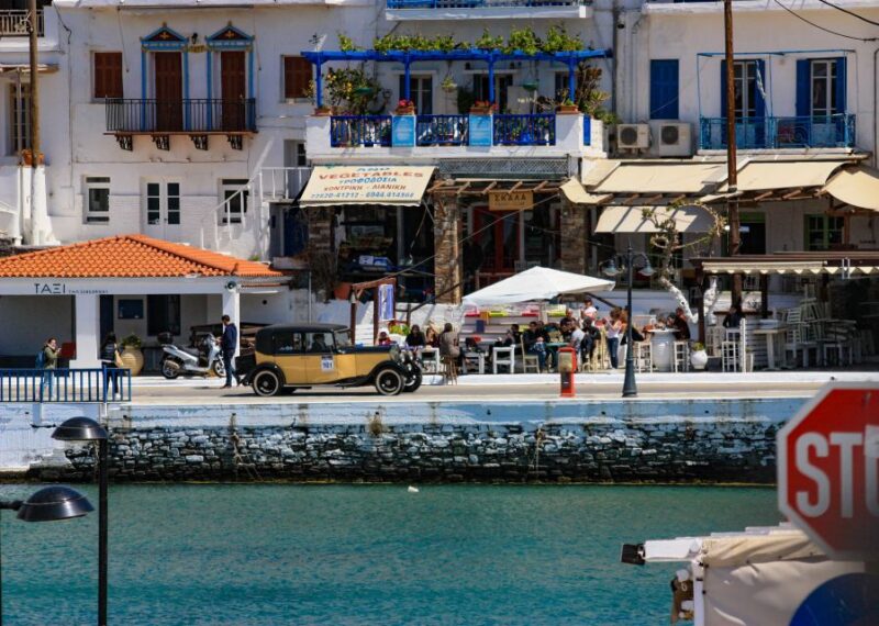 From Athens: Day Trip to Andros Island - Exploring Paleopolis: Ancient Ruins and Local Stories