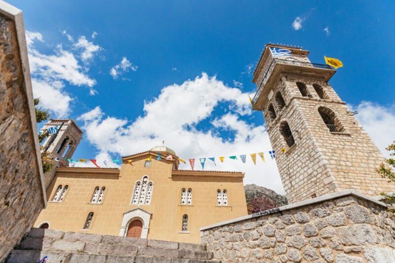 From Athens: Day Trip to Delphi & Arachova with Audio Guide - Highly Praised Guides and Pacing