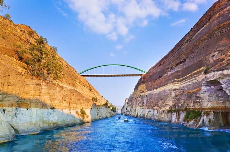 From Athens: Explore Ancient Corinth & Charming Nafplion - Guided Tour of Corinth Canal with Scenic Stops