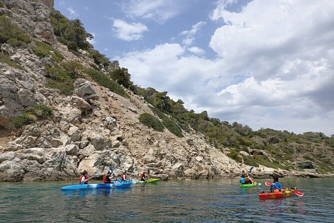 From Athens: Half-Day Sea Kayak tour at the Corinthian gulf - Observing Unique Geological Formations