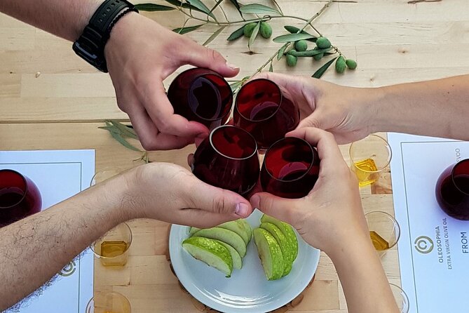 From Athens: Olive Oil Tasting, Olive Grove & Wine Experience - The Farm-to-Fork Gourmet Lunch Experience