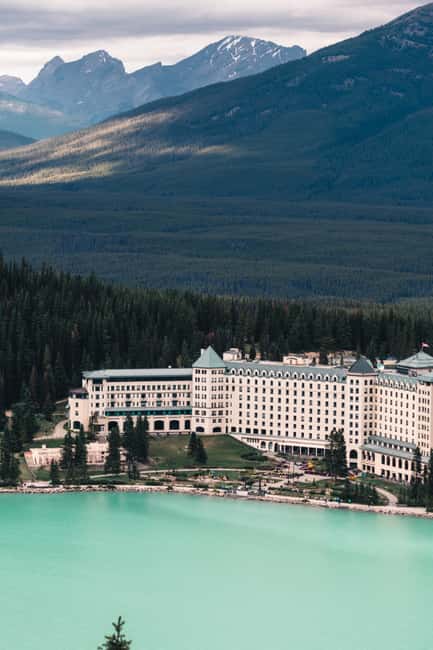 From Banff/Canmore: Moraine Lake, Lake Louise 1.5 hrs Each - Meeting Point and Accessibility Details