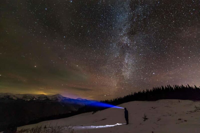 From Banff Guided Johnston Canyon Night Walk and Stargazing - Johnston Canyon Under Headlamps and Glowing Ice Walls