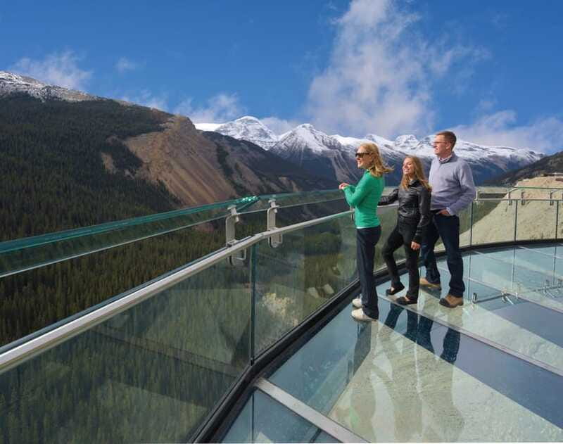 From Banff/Lake Louise: 1-Way Sightseeing Tour to Jasper - The Glacier Skywalk Experience