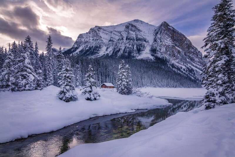 From Banff: Winter Wonderland; Lake Louise & Johnston Canyon - Explore Banff’s Stunning Winter Landscape for $159