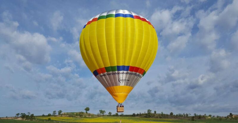 From Barcelona: Half-Day Hot Air Balloon Flight Ticket - Spectacular Aerial Views of Catalonia from a Hot Air Balloon