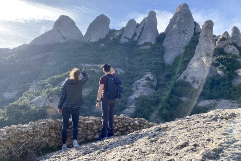 From Barcelona: Montserrat Walking and Horseback Riding Tour - Horseback Riding with Breathtaking Mountain Backdrops