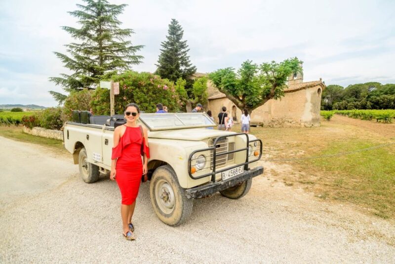 From Barcelona: Penedés Vineyards Tour by 4WD w/Wine & Cava - Logistics: Transport, Group Size, and Meeting Details