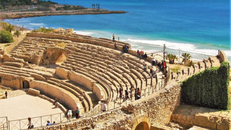 From Barcelona: Tarragona & Sitges Full Day Tour with Pickup - Walking Through the Archaeological Promenade of Tarragona