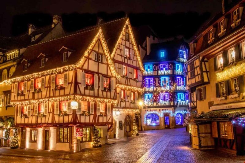 From Basel: Colmar Christmas Market & Wine Tasting Day Tour - Key Points