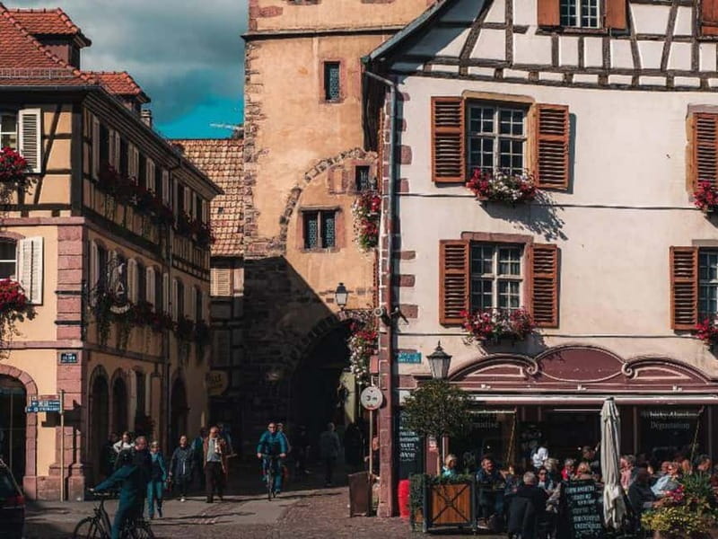 From Basel: day trip to Colmar, Hohkönigsburg, Ribeauvillé - The Enchanting Village of Ribeauvillé and Wine Tasting Options