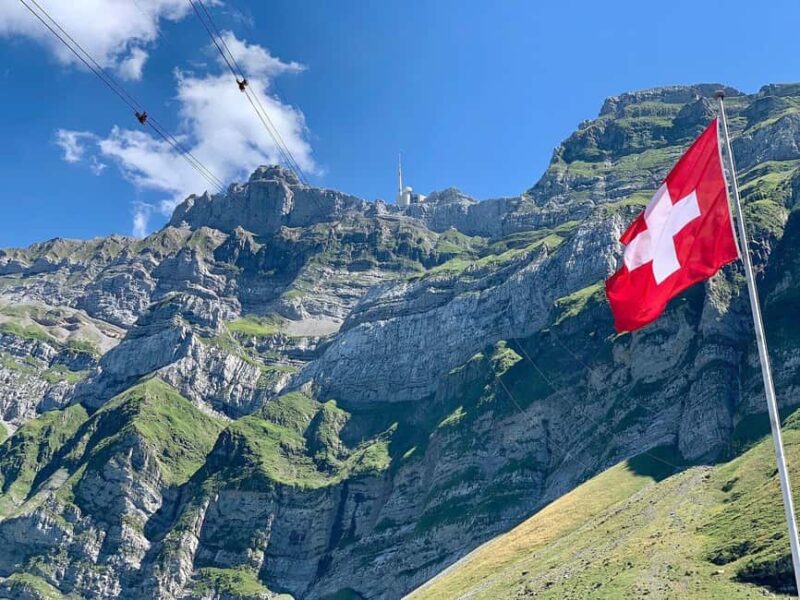 From Basel: Mount Säntis, St. Gallen Old Town UNESCO Library - Experience Switzerland’s Highlights in a Day from Basel