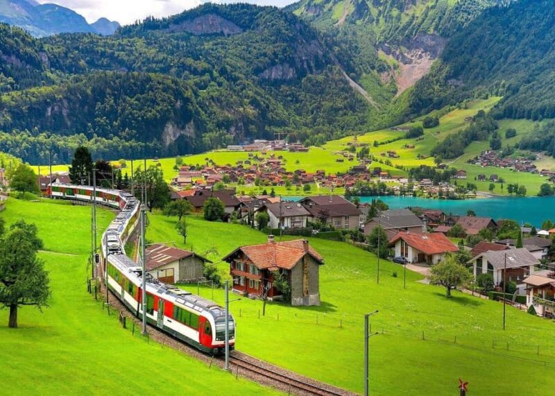 From Basel: Premium Panoramic train & Lucerne, Interlaken - Discovering Interlaken’s Alpine Panoramas and Shopping Options