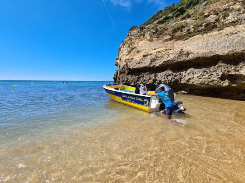 From Benagil: Coast Boat Tour with Benagil Cave - Stop at Secluded Beaches: Carvalho and Marinha