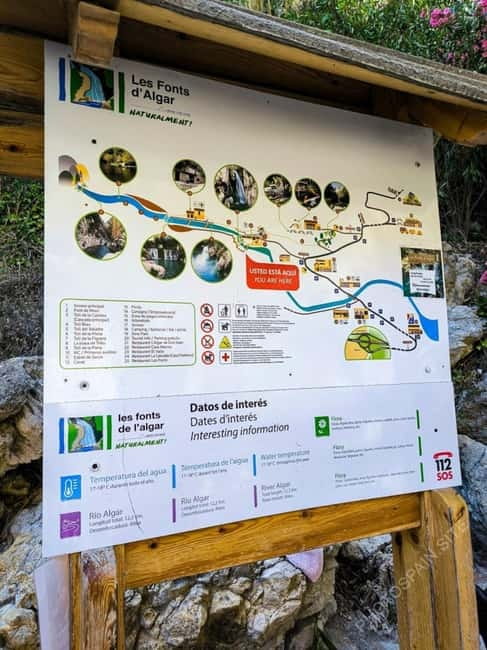 From Benidorm: Algar Waterfalls Tour with transfer - What To Bring for a Comfortable Visit