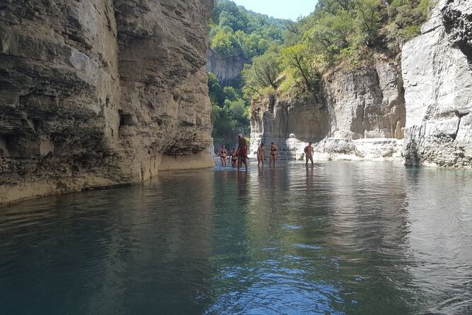 From Berat exploring Bogova waterfall & Osumi canyon - Visiting Zaberzani Bridge and Canyon Exploration
