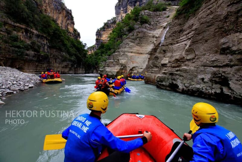 From Berat: Osumi Canyons Rafting/Kayak / River Tubing - Key Points