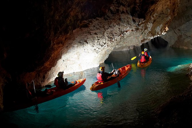 From Bled: Black Hole Kayaking - Unique Black Hole Kayaking Tour from Bled at $249.63