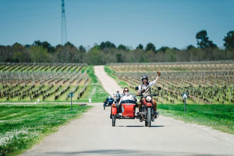 From Bordeaux: Médoc Vineyard and Chateau Tour by Sidecar - Visit to a Magnificent Château and Wine Tasting