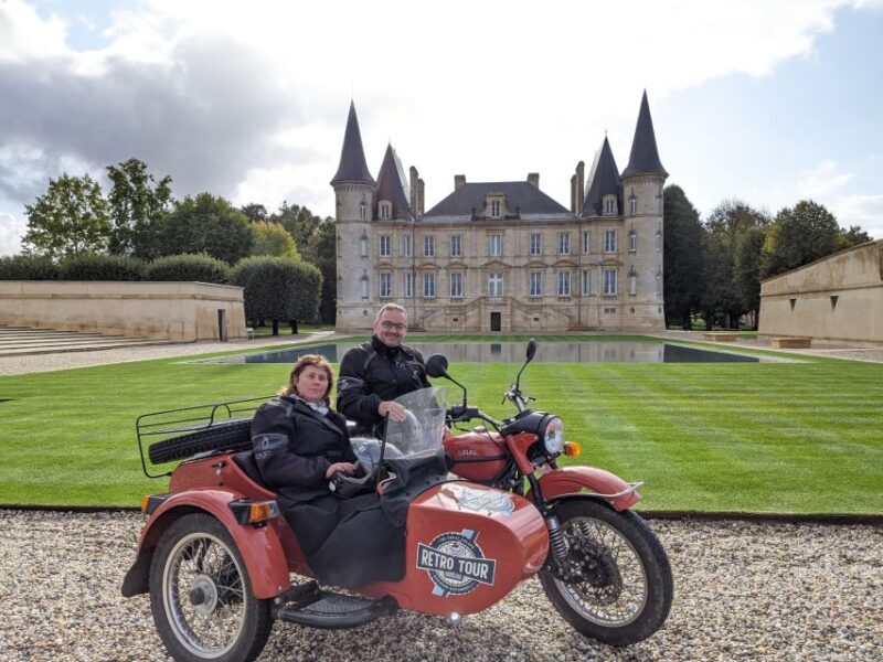 From Bordeaux: Médoc Vineyard and Chateau Tour by Sidecar - The Vineyard Photo Stop and Bike Tour