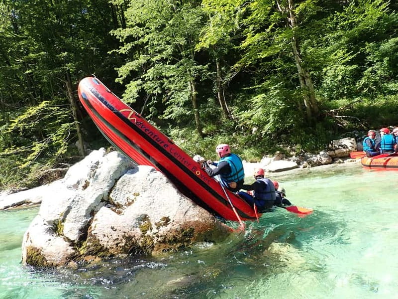 From Bovec: Premium Rafting on Soa River with Photo Service - Water Slides, Jumps, and Surprises