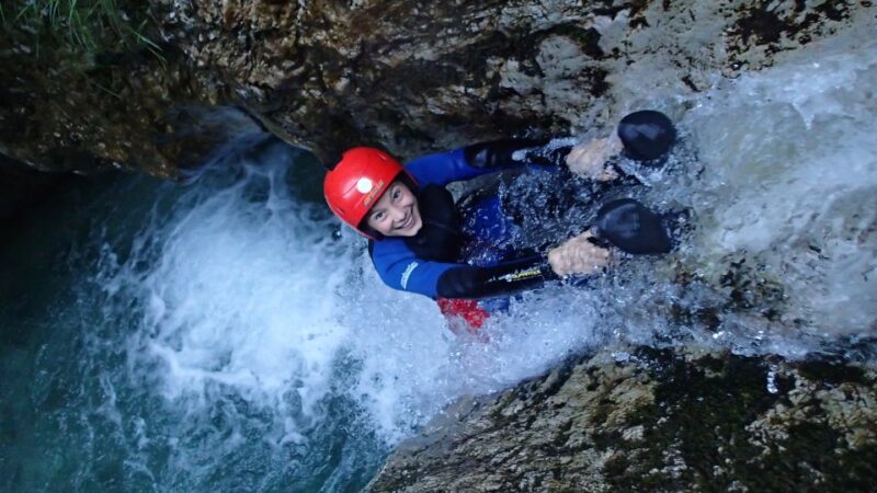 From Bovec: Suec Stream Canyoning in the Soa Valley - Guided Instructions and Techniques for a Safe Adventure