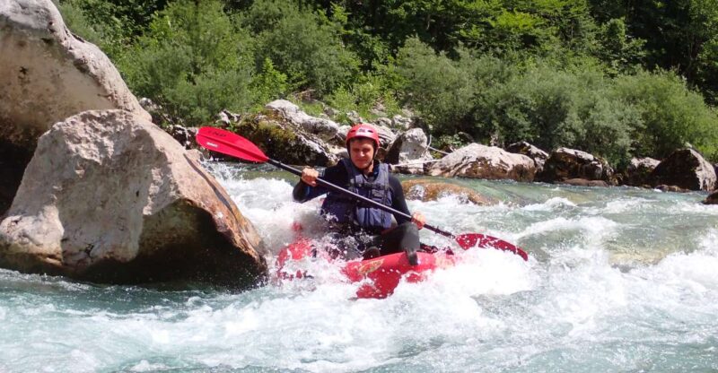 From Bovec: Whitewater kayaking on the Soa River - Start Point and How to Find It in Bovec