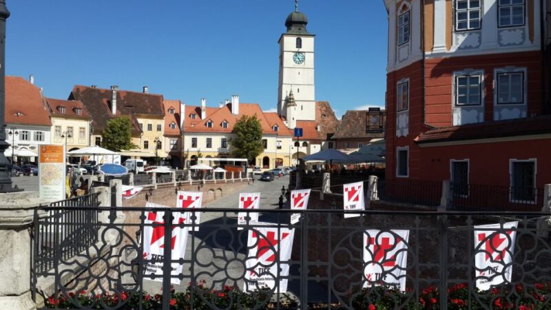 From Brasov: Guided Sighisoara and Sibiu Private Day Trip - Discover Sibiu’s Architectural Charm and Vibrant Squares