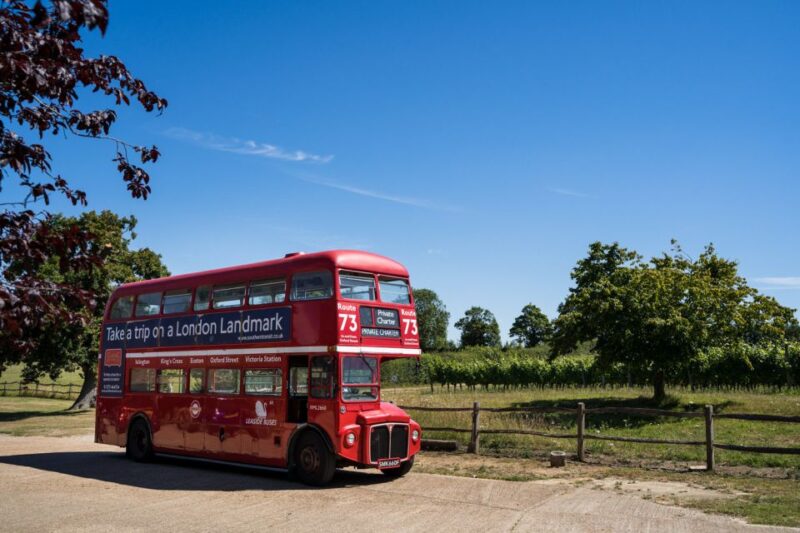 From Brighton: Sussex Wine Tour on a Vintage Bus with Lunch - The Vintage London Bus Sets the Scene for a Scenic Journey