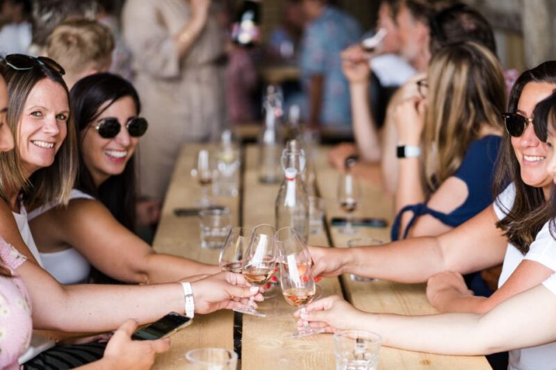 From Brighton: Sussex Wine Tour on a Vintage Bus with Lunch - The Contrasting Atmosphere of the Second Vineyard