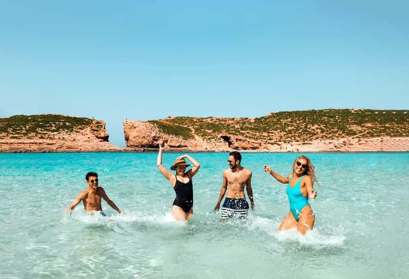 From Bugibba: Comino Blue Lagoon Return Trip (CMO) - Comino Blue Lagoon: A Key Highlight of the Cruise