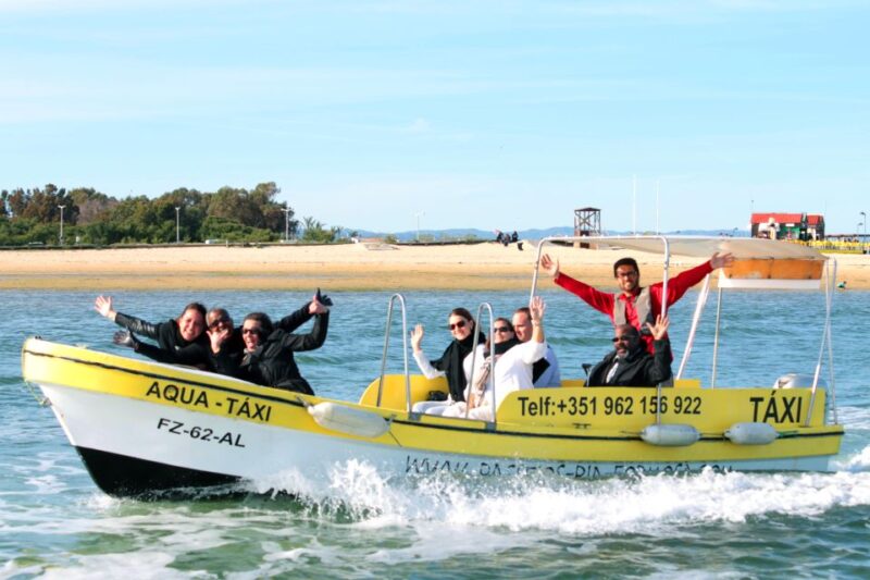 From Cabanas de Tavira: Octopus Route - Visiting Barra de Tavira and Quatro Águas by Boat