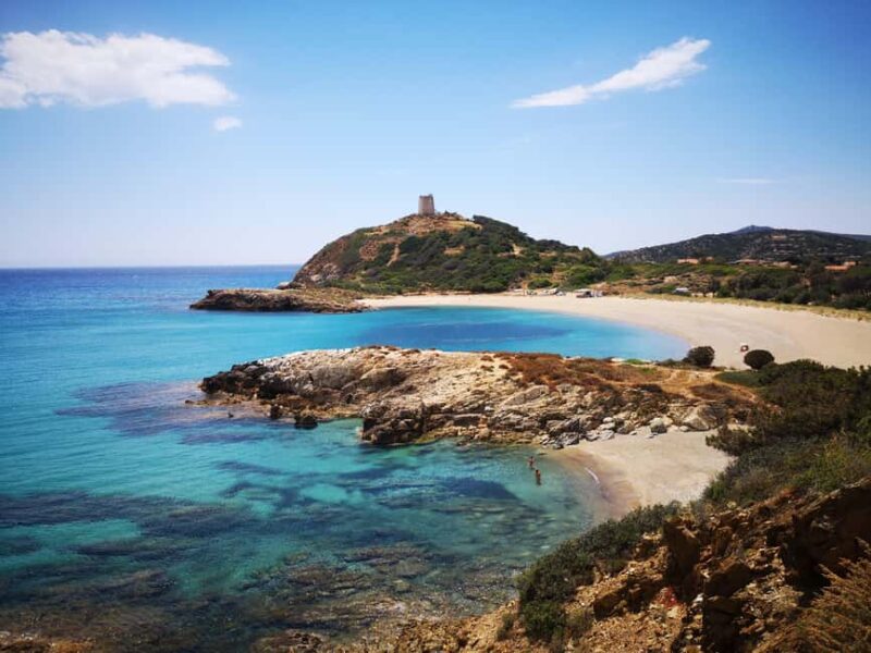 From Cagliari: Chia Beaches Tour with van - Scenic Drive to Bithia and the Second Beach