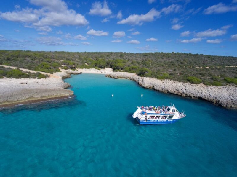 From Cala en Bosch: Galdana Shuttle Boat Return Ticket - Arrival and Free Time at Cala Galdana Beach